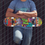 Style de graffiti de skateboard avec nom<br><div class="desc">Rendez ce style de graffiti de skateboard unique en ajoutant votre texte. Pour accéder aux outils d'édition avancés, veuillez aller à "Personnaliser ce modèle" et cliquer sur "Détails", faites défiler vers le bas et appuyez sur le lien "cliquez pour personnaliser davantage". Excellente idée de cadeau pour toutes les occasions !...</div>