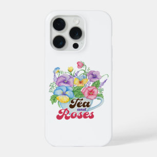 Style de jardin anglais, thé et roses, art floral