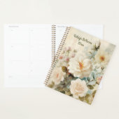 Style de journal en junk Rose blanche Illustration (Devant avec enveloppe)