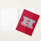 Style de monogramme de couleur de fierté scolaire  (Devant avec enveloppe)