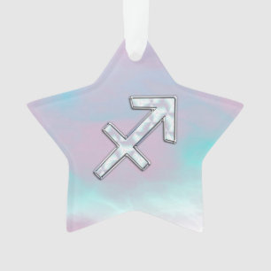 Style de nacre de symbole de zodiaque de