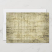 Style de pays Invitation de la fête de Hen (Dos)