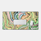 Style de peinture à l'aide de fluides en marbre (Clavier et souris)