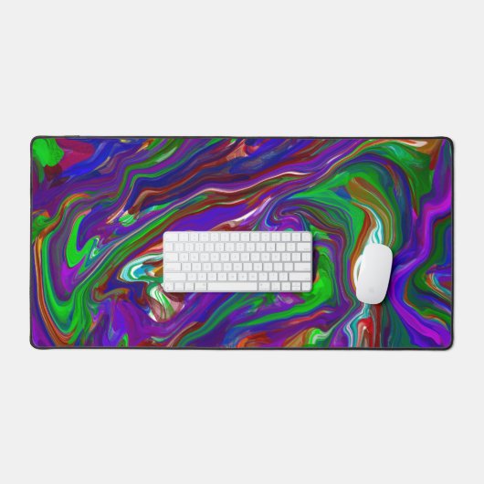 Style de peinture à l'aide de fluides en marbre (Clavier et souris)