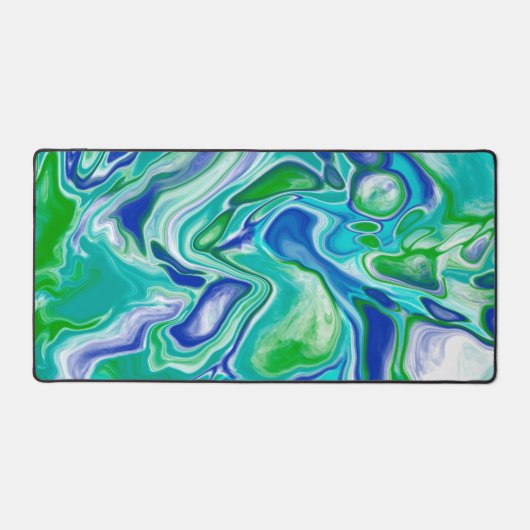 Style de peinture à l'aide de fluides en marbre (Recto)