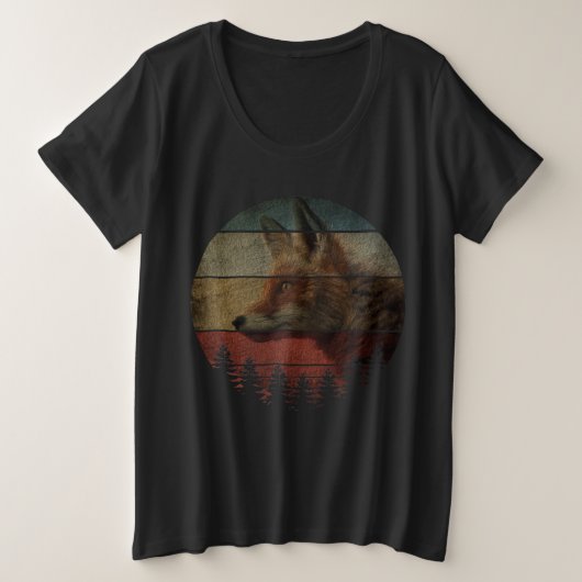 STYLE DE PEINTURE VINTAGE RENARD (Design devant)