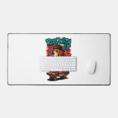 Style de rue Beagle Skateboard Graffiti Art (Clavier et souris)