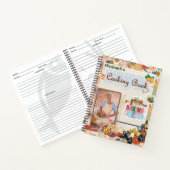 Style de scrapbooking gai Livre de Cuisines person (Intérieur)