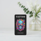 Style de tatouage professionnel Carte de visite de (Debout devant)