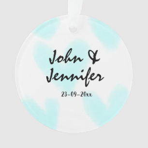 style de texte minimal simple blanc mariage cœur b