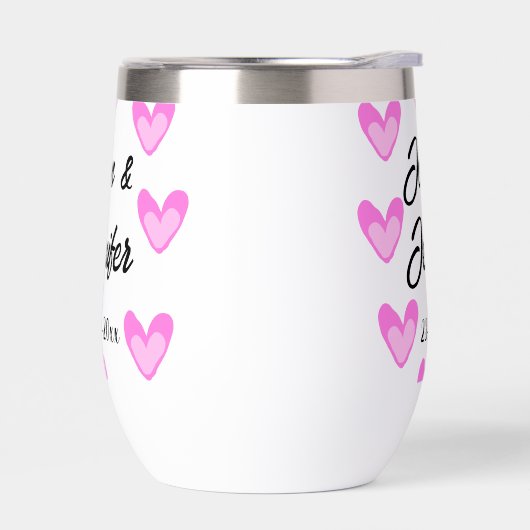 style de texte simple et blanc mariage (Gauche)