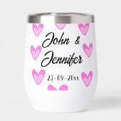 style de texte simple et blanc mariage (Arrière)