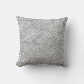 Style de texture japonaise lignes simples coussin (Recto)