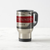 STYLE DE THUNDER DE LA MUG DE VOYAGE (Devant droit)
