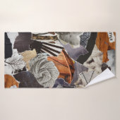 style de vie Couleur de l'atmosphère gris, marron, (Serviette de bain)