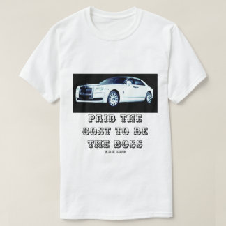 STYLE DE VIE DE BOSS T.R.K ROULS ROYCE TSHIRT