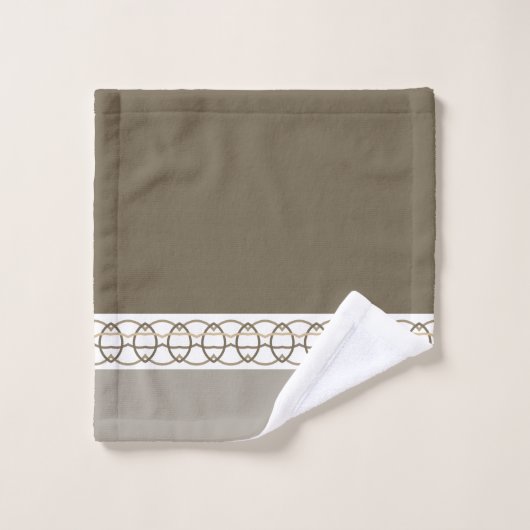 Style Décoratif Élégant (Gant de toilette)