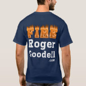 Style d'obscurité de T-shirt de Roger Goodell du (Dos)