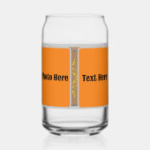 Style Drinkware : Imprimé photo Can Verre | texte. (Recto)