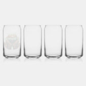 Style Drinkware : Verre Can Imprimé, Set : Set de (Dos)