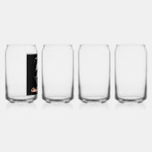 Style Drinkware : Verre Can Imprimé, Set : Set de  (Droite)