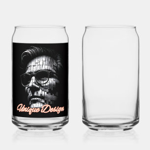 Style Drinkware : Verre Can Imprimé, Set : Set de