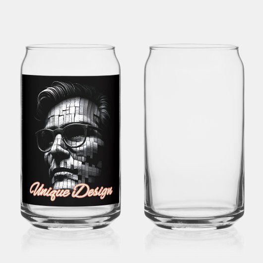 Style Drinkware : Verre Can Imprimé, Set : Set de (Recto)