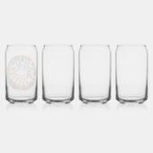 Style Drinkware : Verre Can Imprimé, Set : Set de  (Dos)