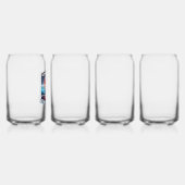 Style Drinkware : Verre Can Imprimé, Set : Set de (Droite)