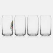 Style Drinkware : Verre Can Imprimé, Set : Set de (Droite)