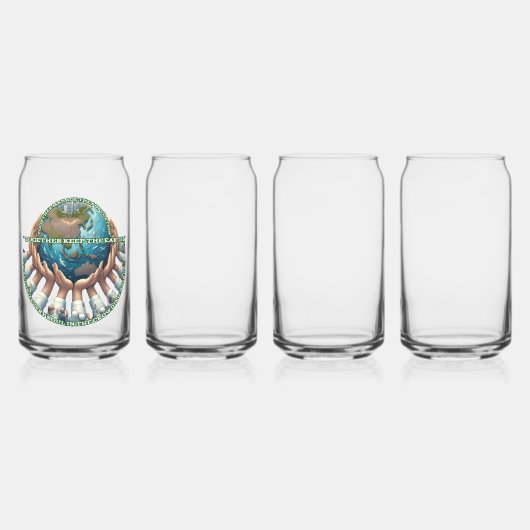 Style Drinkware : Verre Can Imprimé, Set : Set de (Recto)