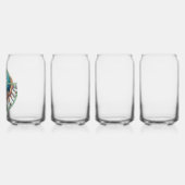 Style Drinkware : Verre Can Imprimé, Set : Set de (Gauche)