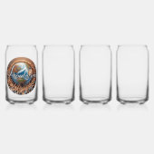 Style Drinkware : Verre Can Imprimé, Set : Set de  (Recto)