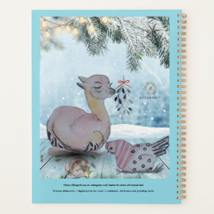 "Style éléze Lama avec Polka Hen" Boganhues couver