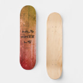 STYLE ET DESIGN SKATEBOARD (Recto)