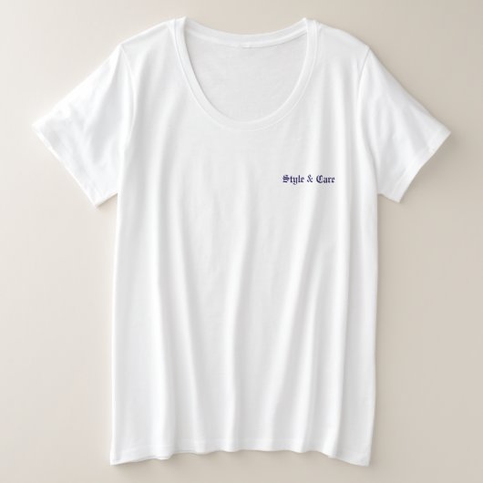 Style et soin Blanc uni (Design devant)