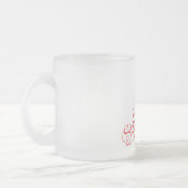 Style et soins Frosted Verre Café Mug (Gauche)