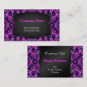 Style ethnique de carte de visite (Devant / Derrière)