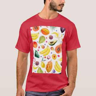 Style Exotique Avocado Dessin classique TShirt