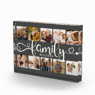 Style familial moderne Collage Chic 10 Bloc photo