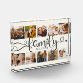 Style familial moderne Collage Chic 10 Bloc photo (Gauche)