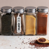 Style Farmhouse moderne épices & Pantry Étiquettes