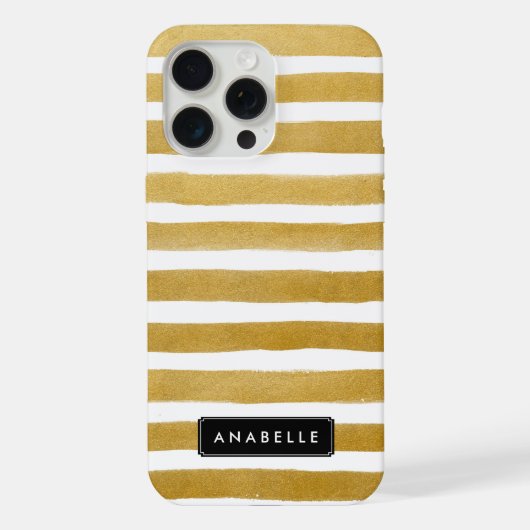 Style Faux Gold Stripes (Verso)