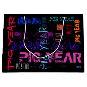 Style Graffiti Pratiquant Cochon Année 2019 L Sac (Devant)