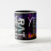 Style Graffiti Rat Chinese Year Zodiac TT mug (Centre)