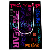 Style Graffiti Répétition Cochon Année 2019 M Sac (Dos)