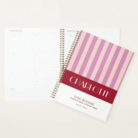 Stylé Grilles colorées Planner personnalisé