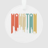 Style Houston Texas Skyline des années 1970 (dos)