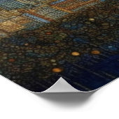 Style impressionniste Empire State Building Poster (Coin)