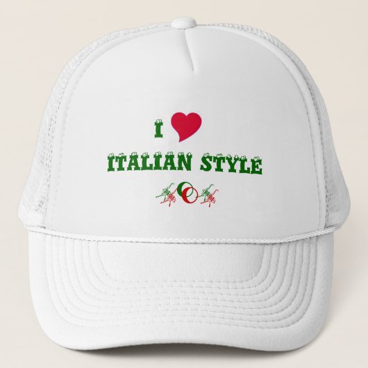 STYLE ITALIEN Casquette (Devant)